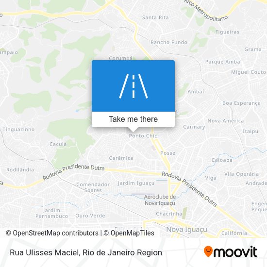 Rua Ulisses Maciel map