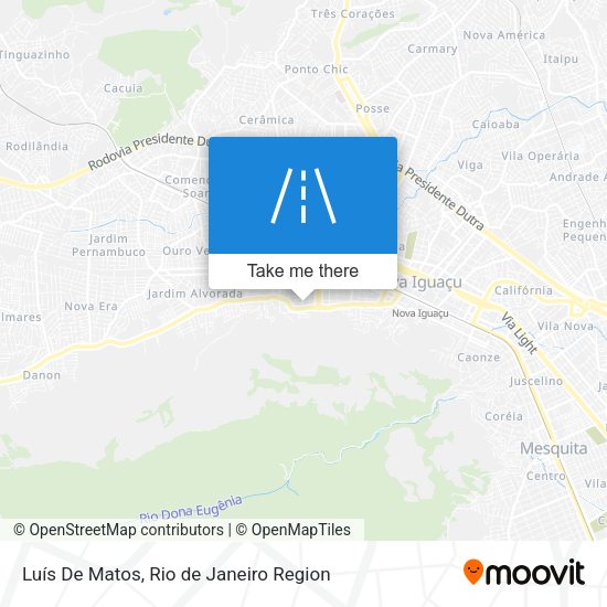 Luís De Matos map