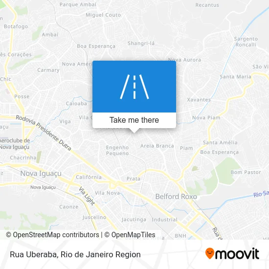 Rua Uberaba map