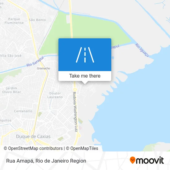 Rua Amapá map