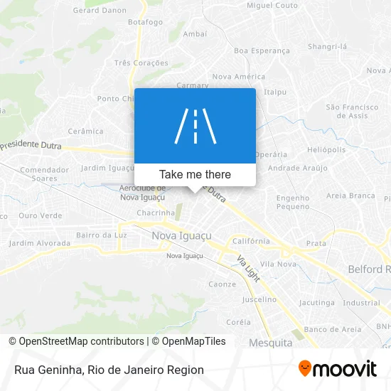 Rua Geninha map