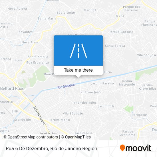 Rua 6 De Dezembro map