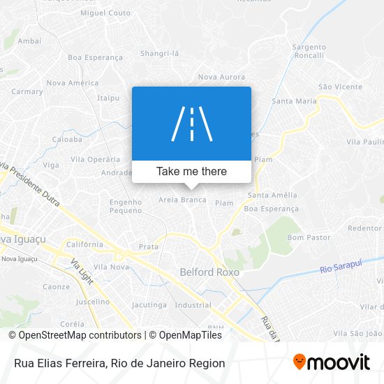 Rua Elias Ferreira map