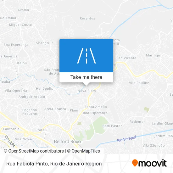 Rua Fabiola Pinto map