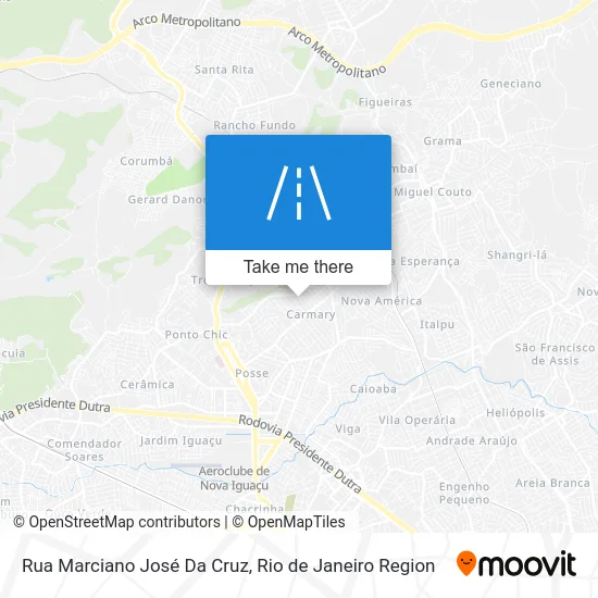 Rua Marciano José Da Cruz map