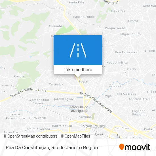 Rua Da Constituição map