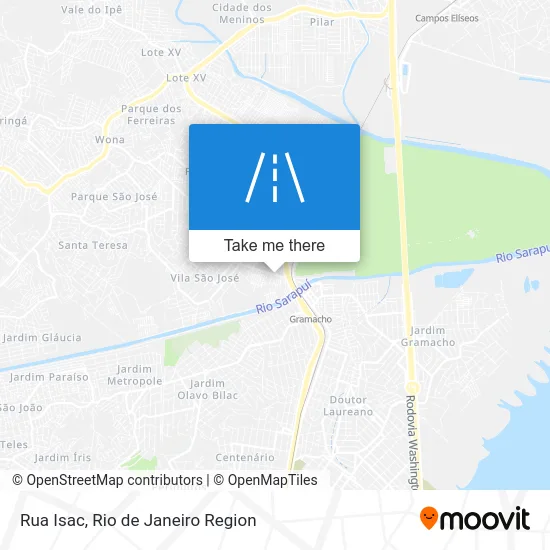 Rua Isac map