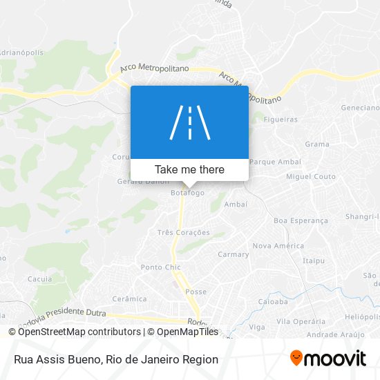 Rua Assis Bueno map