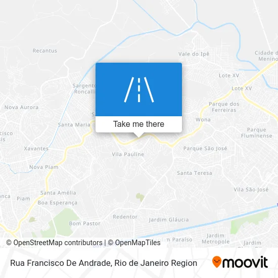 Rua Francisco De Andrade map