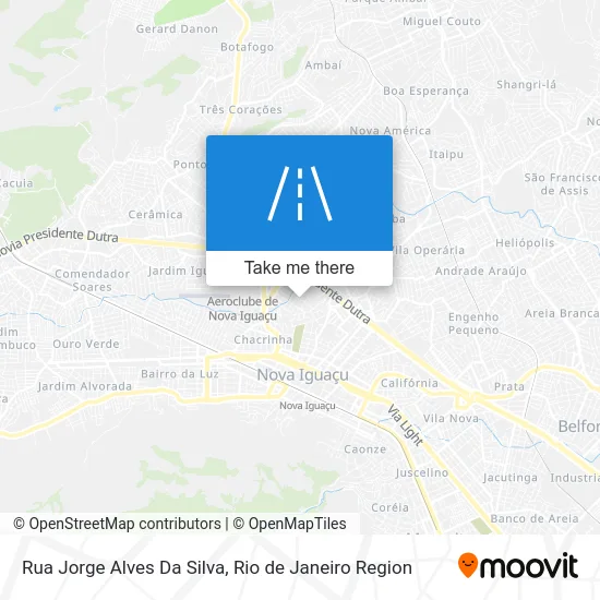 Rua Jorge Alves Da Silva map
