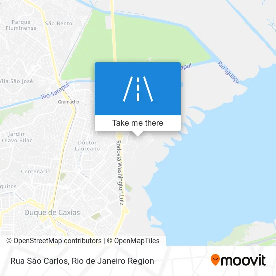 Rua São Carlos map