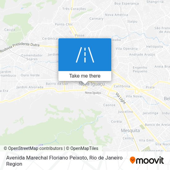 Avenida Marechal Floriano Peixoto map