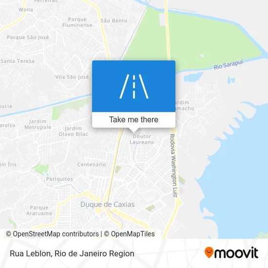 Rua Leblon map