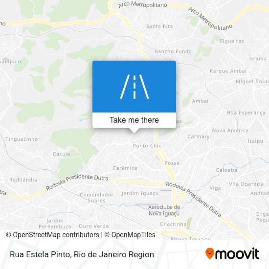Rua Estela Pinto map