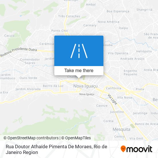 Rua Doutor Athaíde Pimenta De Moraes map