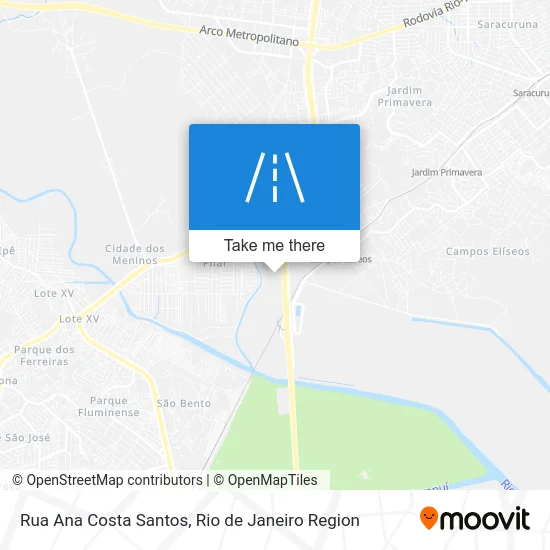 Rua Ana Costa Santos map