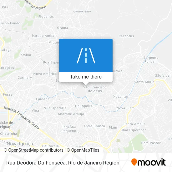 Rua Deodora Da Fonseca map