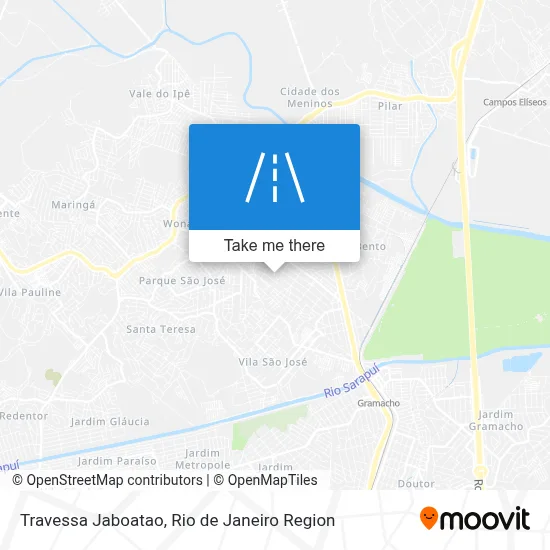 Travessa Jaboatao map