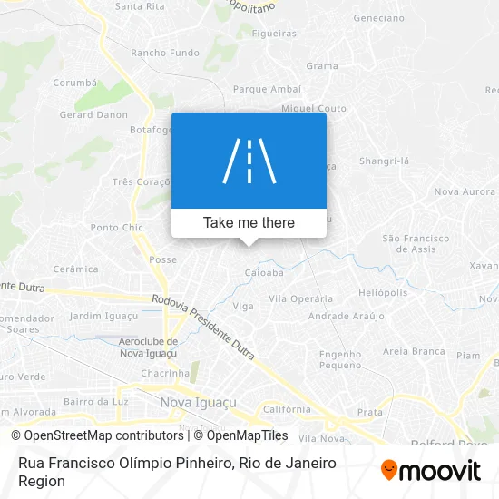 Rua Francisco Olímpio Pinheiro map