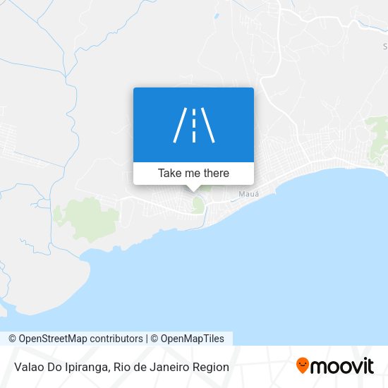Valao Do Ipiranga map