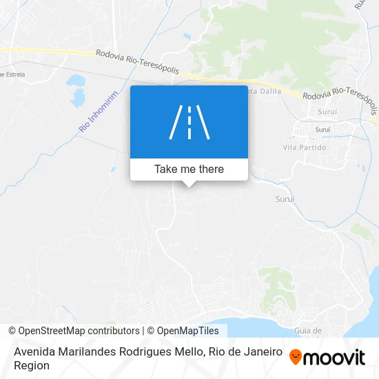 Avenida Marilandes Rodrigues Mello map