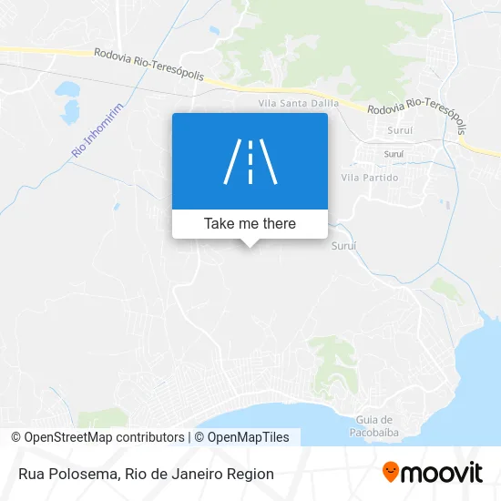 Rua Polosema map