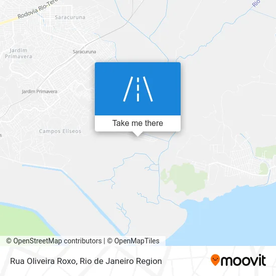Rua Oliveira Roxo map