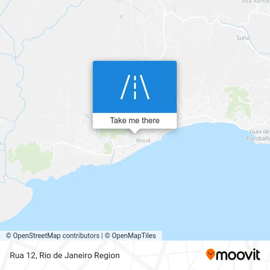Rua 12 map