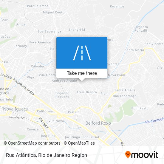 Rua Atlântica map