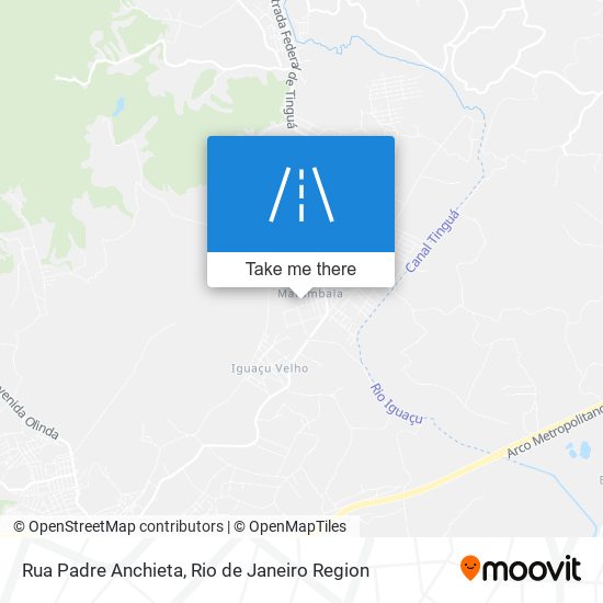 Rua Padre Anchieta map