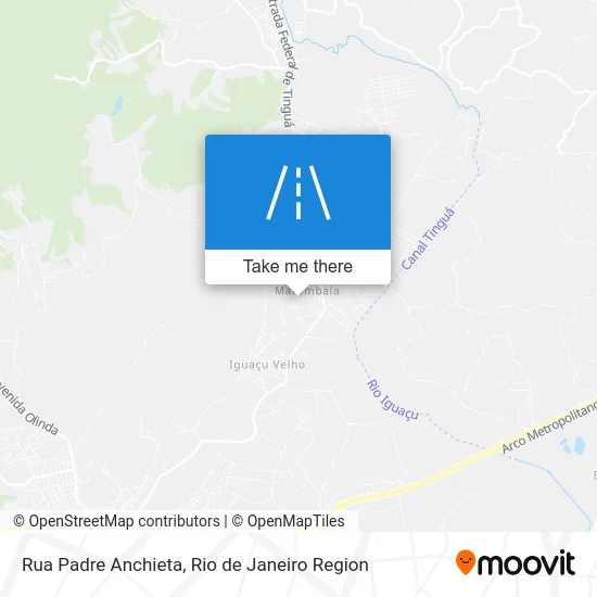 Rua Padre Anchieta map