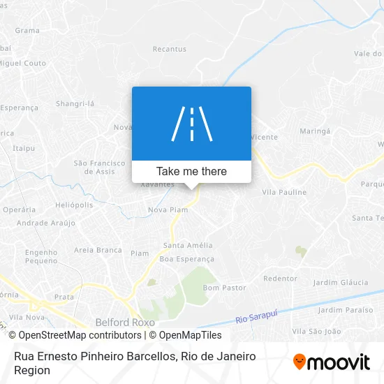 Rua Ernesto Pinheiro Barcellos map
