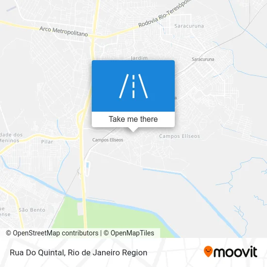 Rua Do Quintal map