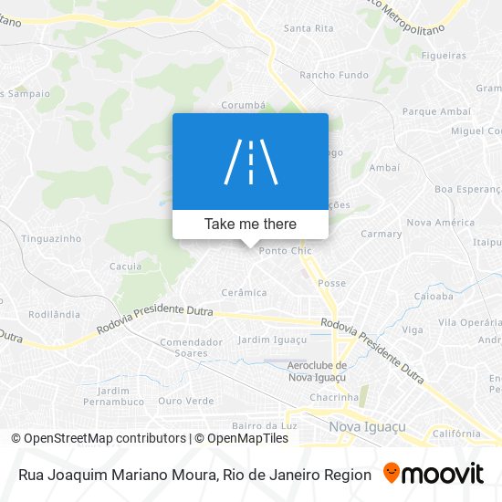 Rua Joaquim Mariano Moura map
