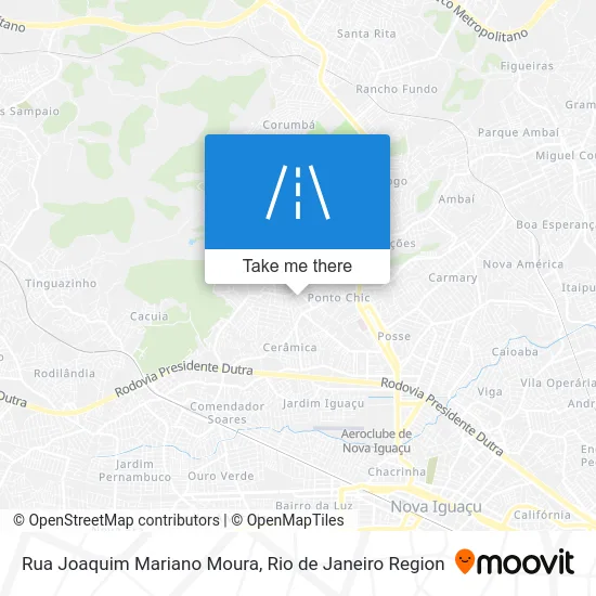 Rua Joaquim Mariano Moura map