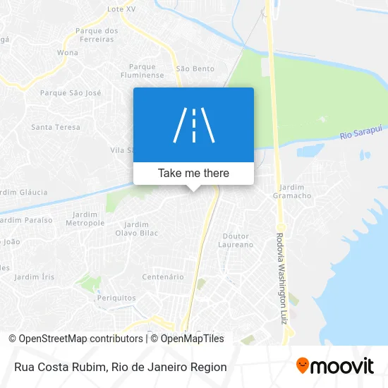 Rua Costa Rubim map
