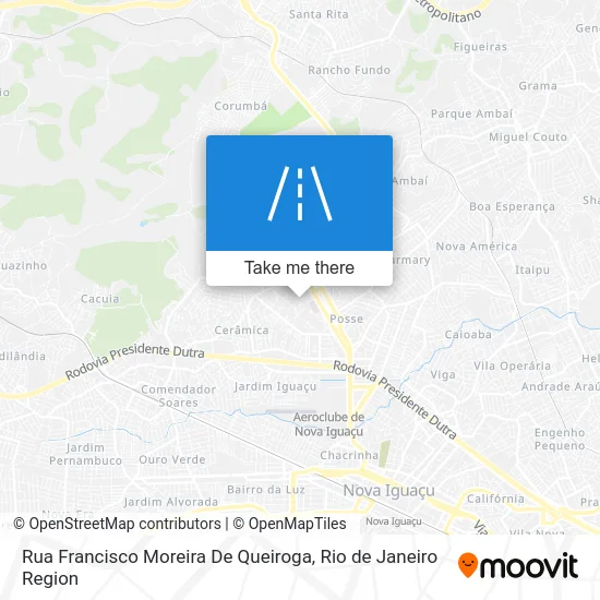 Rua Francisco Moreira De Queiroga map