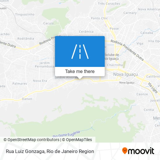 Rua Luiz Gonzaga map