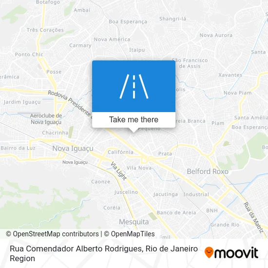 Rua Comendador Alberto Rodrigues map