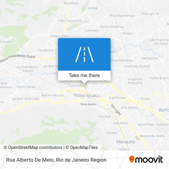 Rua Alberto De Melo map