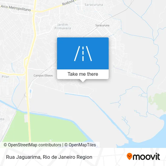 Rua Jaguarima map