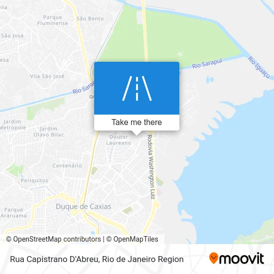 Rua Capistrano D'Abreu map