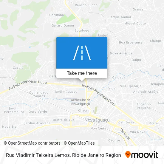 Rua Vladimir Teixeira Lemos map