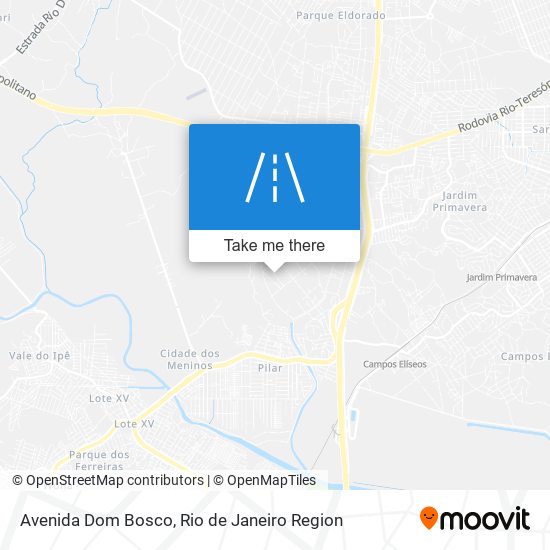 Mapa Avenida Dom Bosco