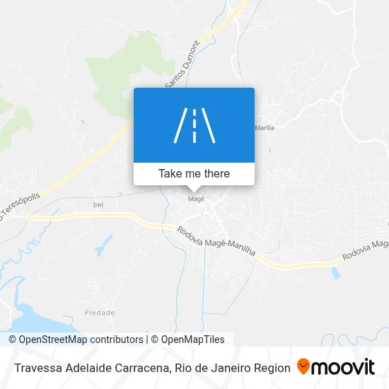 Travessa Adelaide Carracena map