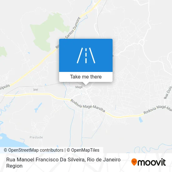 Rua Manoel Francisco Da Silveira map