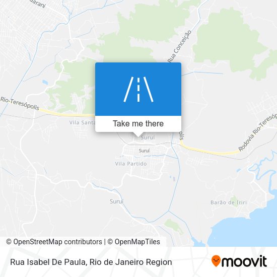 Rua Isabel De Paula map