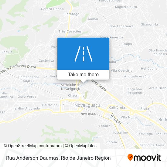 Rua Anderson Daumas map