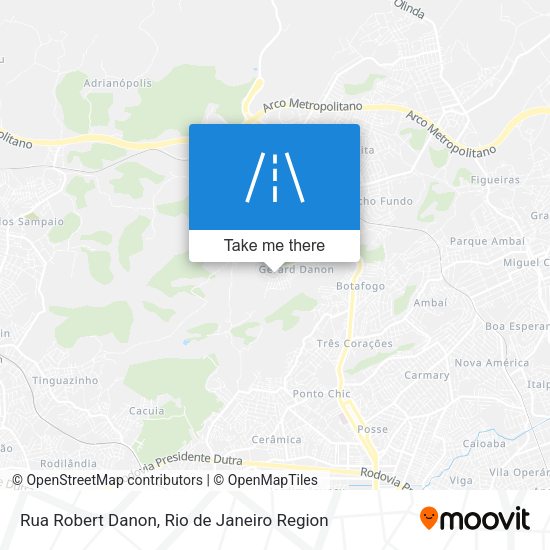 Rua Robert Danon map