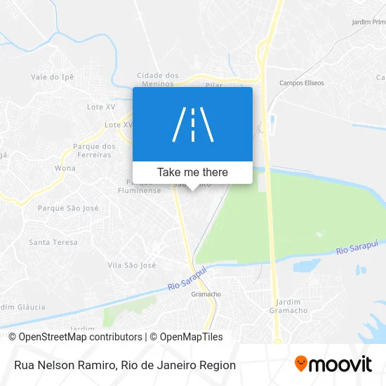 Rua Nelson Ramiro map